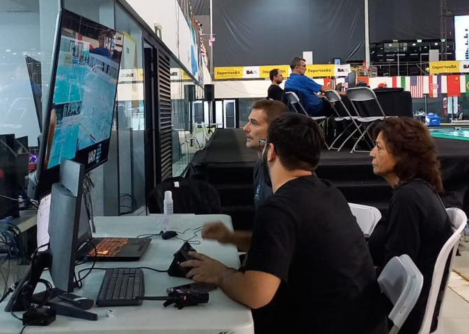 VAR operations desk with live multiview